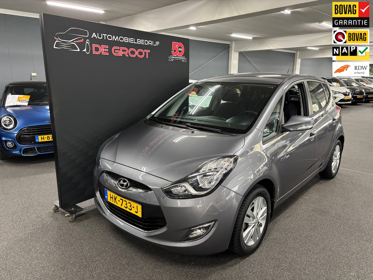 Hyundai ix20 - 1.4i Go! Nederlandse auto met hoge zit, Navigatie, Achteruitrijcamera, Airconditioning enz - AutoWereld.nl