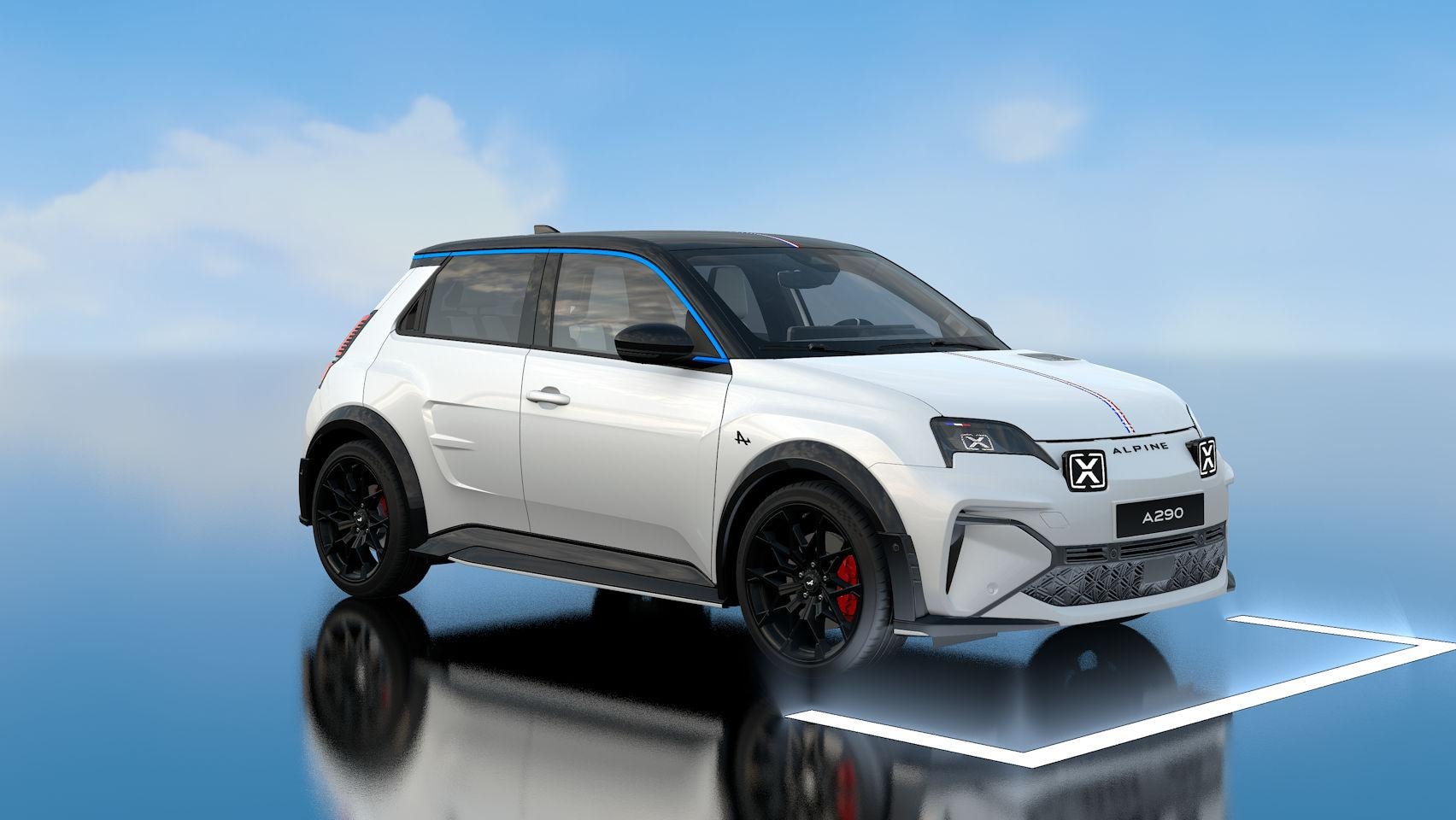 Alpine A290 - GTS 52 kWh 220 PK | PACK DRIVING | PACK SAFETY | SIGNATURE BLEUE | FRENCH STRIPING | DEVIA - AutoWereld.nl