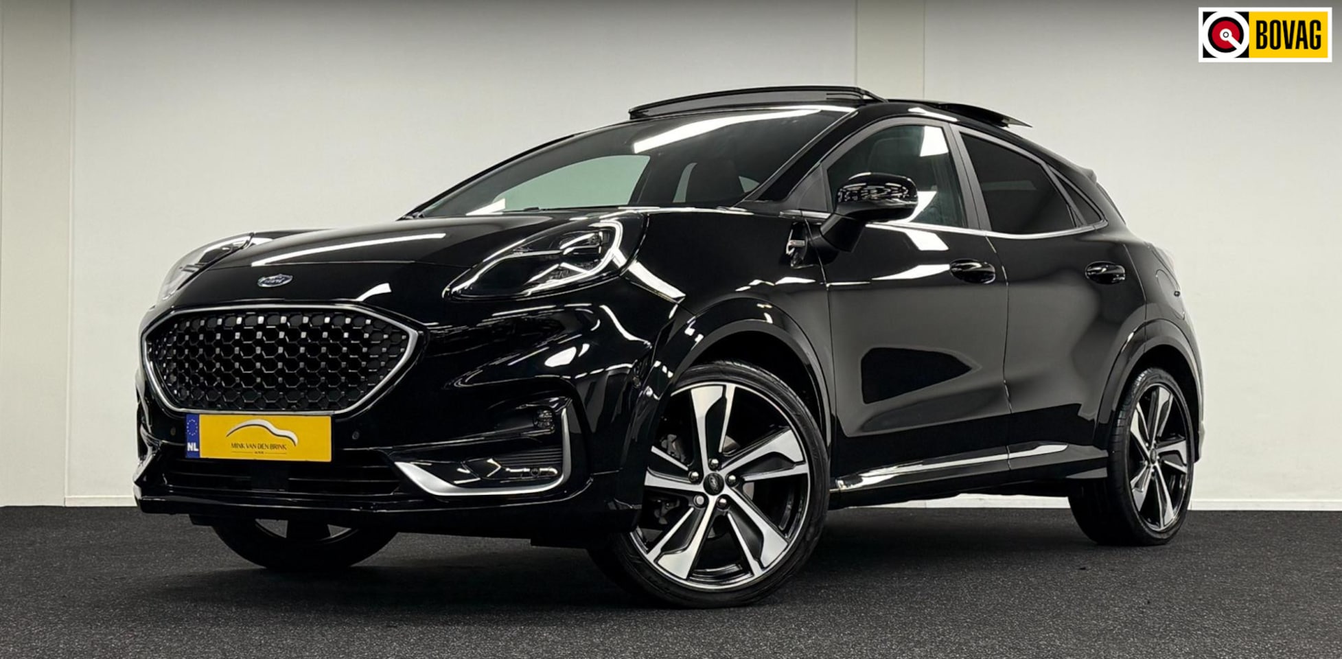 Ford Puma - 1.0 EcoBoost ST-Line X Vignale*Automaat*Panodak*Leder*Carplay*Camera*Navi* - AutoWereld.nl