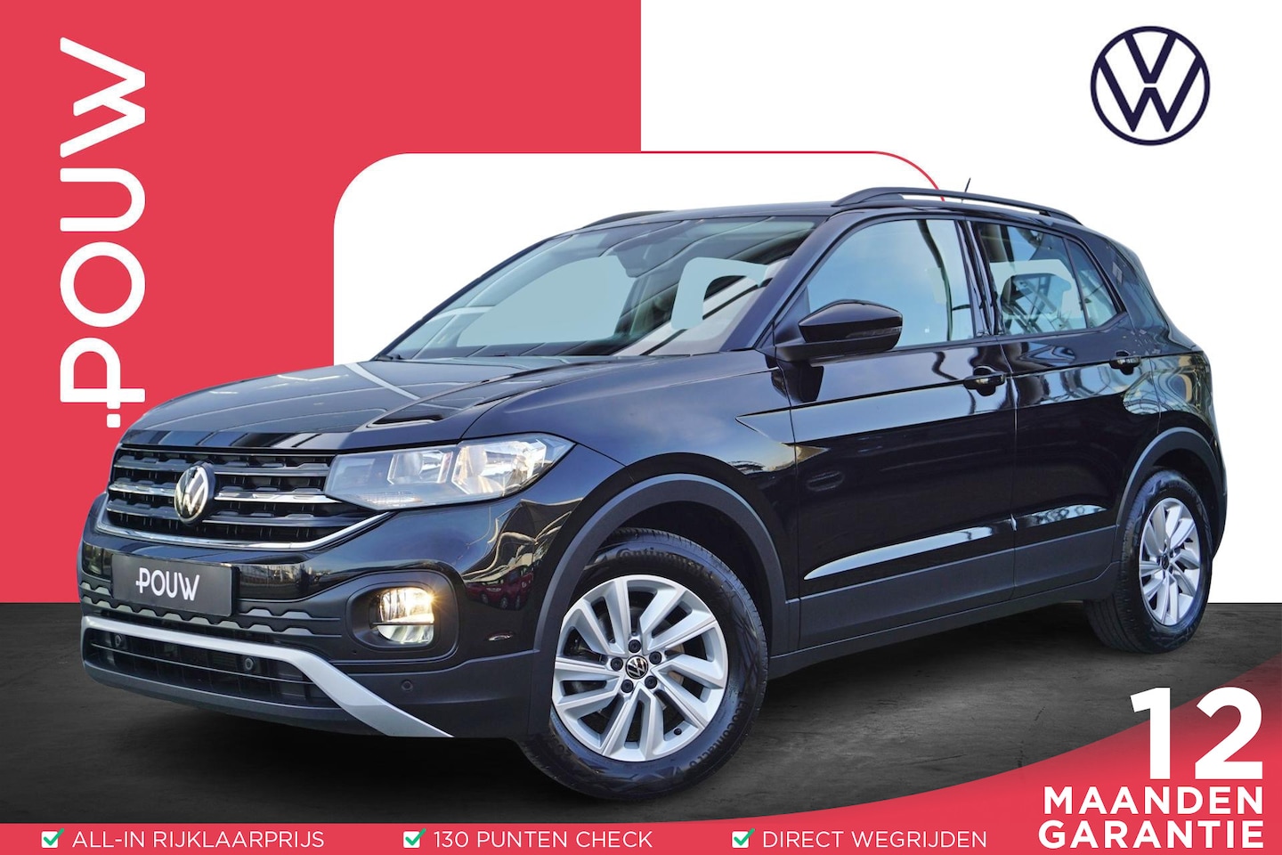 Volkswagen T-Cross - 1.0 TSI 110pk Life | Trekhaak | Apple Carplay & Android Auto | Parkeersensoren V+A - AutoWereld.nl