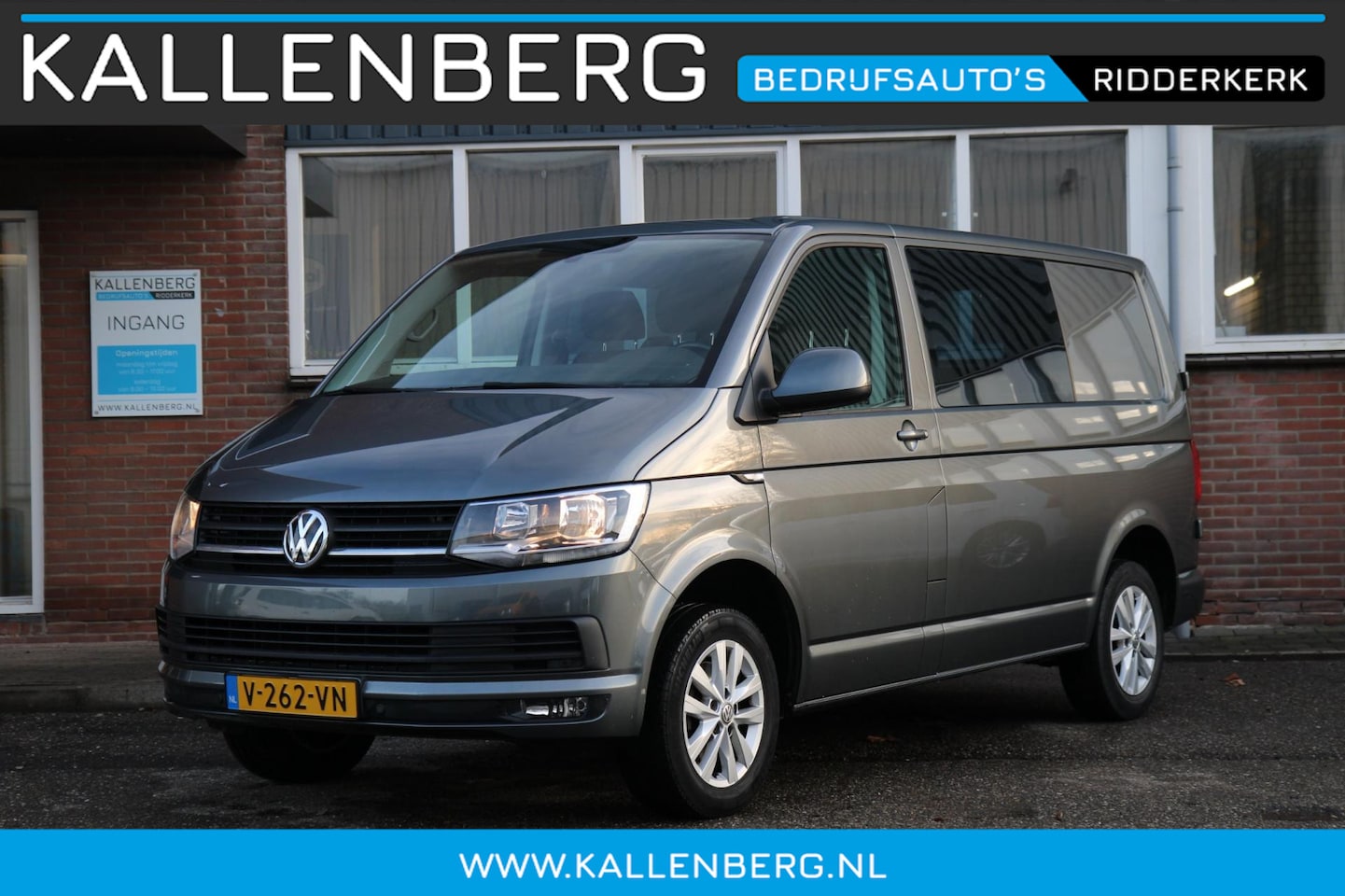 Volkswagen Transporter - 2.0 TDI 102PK L1H1 Highline / Rondom glas / Multi stuur / Navi - AutoWereld.nl