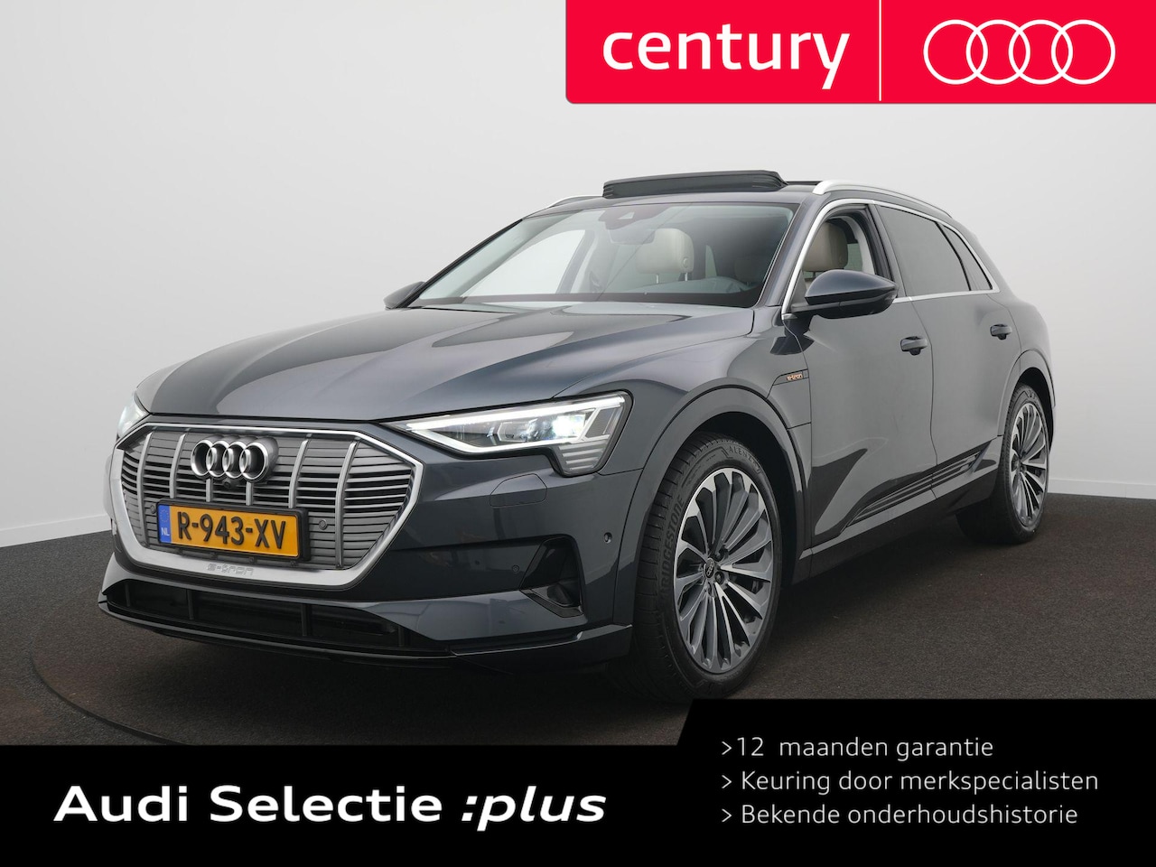 Audi e-tron - 55 Advanced edition plus 95Kwh 408PK | Panodak | Trekhaak | 360 Camera | Elek. Stoelen - AutoWereld.nl