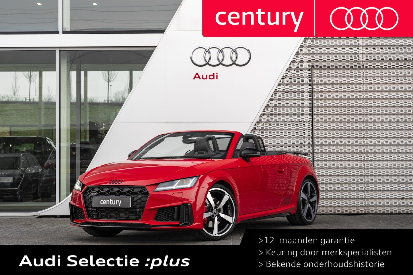 Audi TTS Roadster - Quattro Competition | B&O | 4 jaar garantie | Carbon | Side assist | 20" - AutoWereld.nl