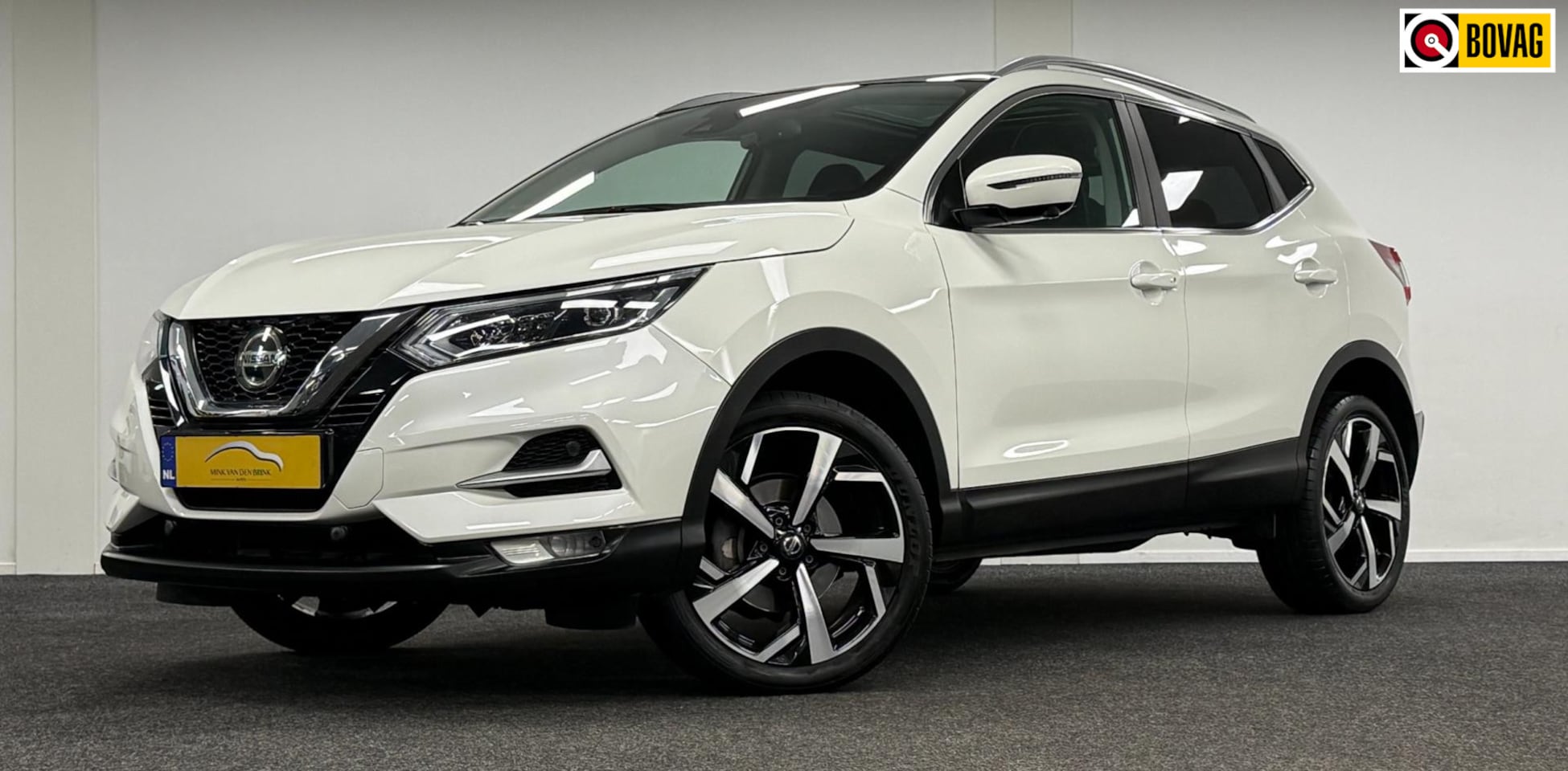 Nissan Qashqai - 1.3 DIG-T Tekna*Panodak*Leder*360Camera*Carplay*Stoelverw - AutoWereld.nl