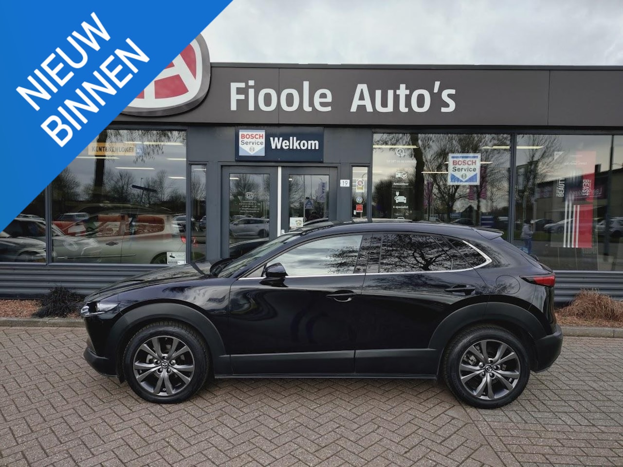 Mazda CX-30 - 2.0 e-SkyActiv-G M Hybrid Luxury Head-up, leder, Stoelverwarming, camera, PDC V+A - AutoWereld.nl