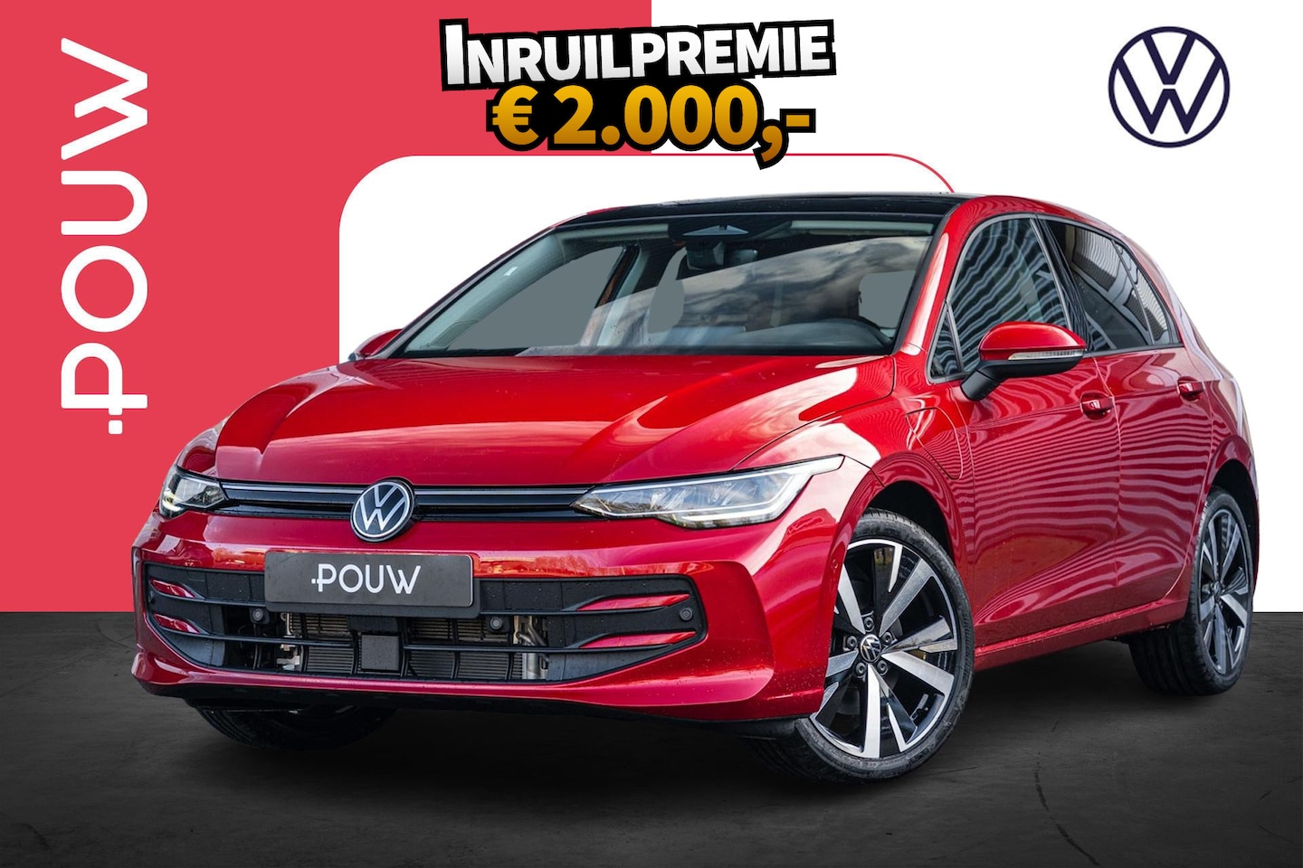 Volkswagen Golf - 1.5 eHybrid 204pk Life Edition | Panoramadak | 18" Velgen - AutoWereld.nl