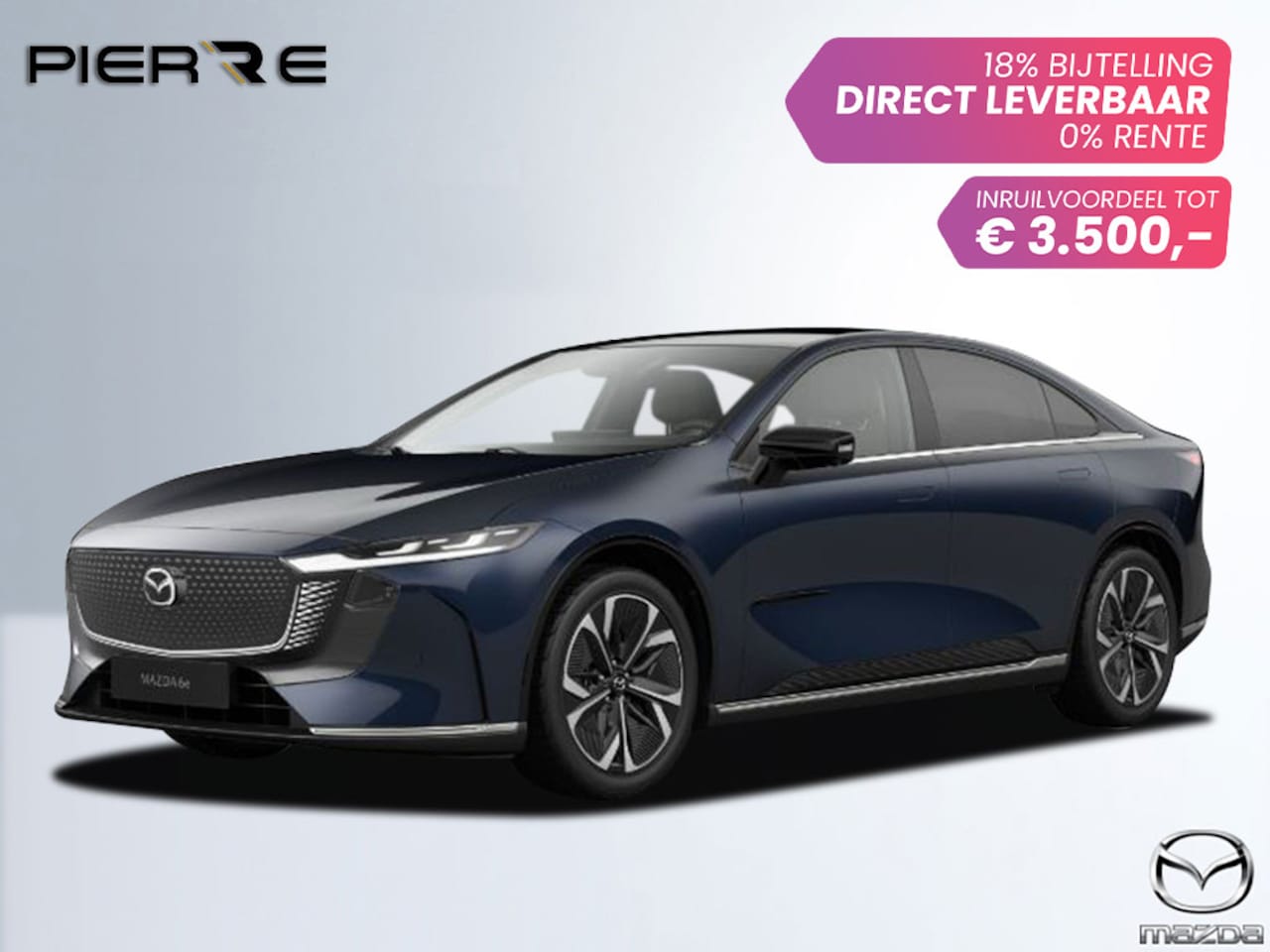 Mazda 6e - Takumi 68,8 kWh 258 pk NAVIGATIE | PANORAMA DAK | 19 INCH LMV | RONDOMZICHT CAMERA | WINTE - AutoWereld.nl