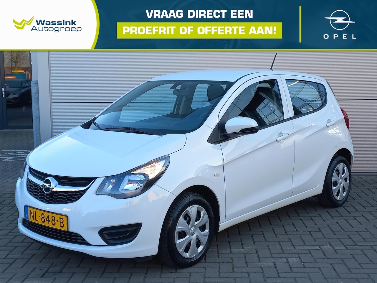 Opel Karl - 1.0 75pk Automaat Edition 5 zitpl. | Airconditioning | Cruise control | Dealeronderhouden - AutoWereld.nl