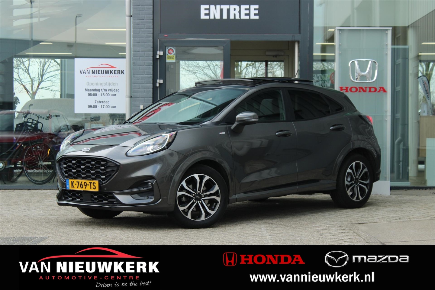 Ford Puma - 1.0i Ecoboost Hybrid 155pk ST-Line | Pano | Trekhaak | Stoel/Stuurverwarming | - AutoWereld.nl