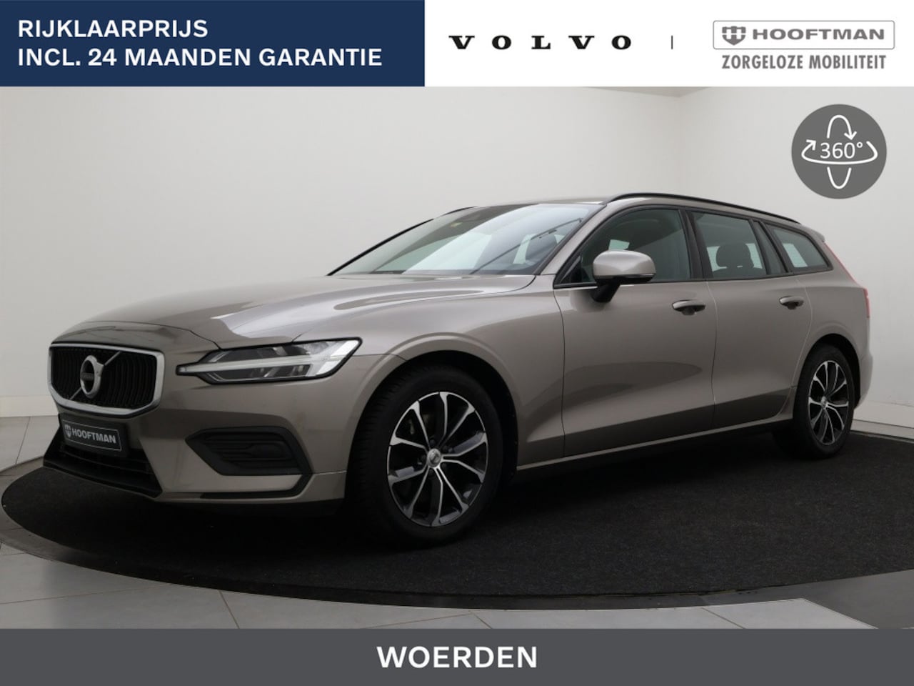 Volvo V60 - B3 AUT(8) MOMENTUM BUSINESS LEDER NAVI ACC CAMERA - AutoWereld.nl