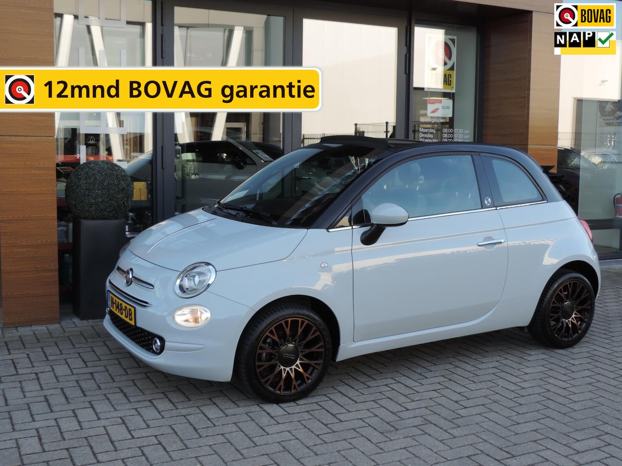 Fiat 500 C - 0.9 Turbo 120TH Edition 11.000km | 1e Eig | 16” | Cruise contr | PDC | CarPlay | Airco | D - AutoWereld.nl