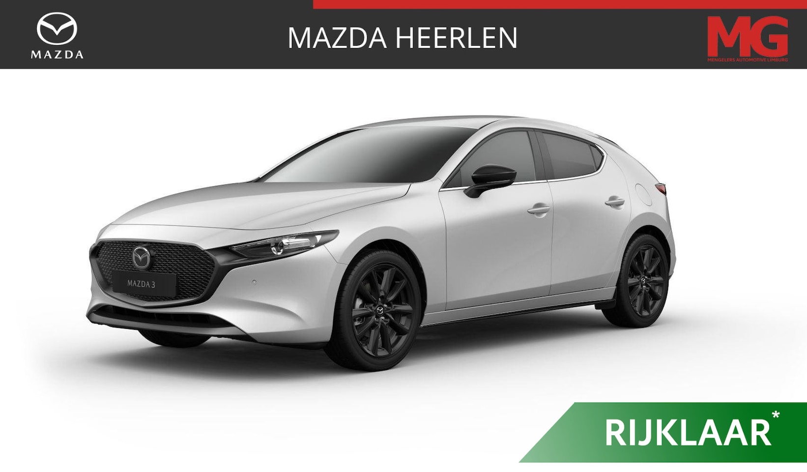 Mazda 3 - 2.5 e-SkyActiv-G M Hybrid 140 Homura Mengelers Actieprijs € 34.890,00 - AutoWereld.nl