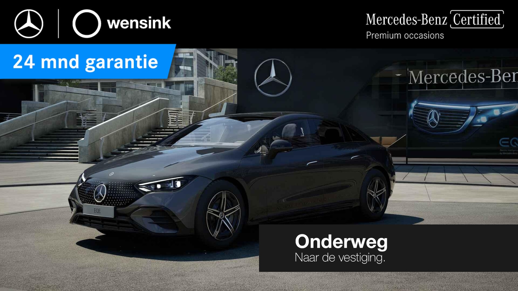 Mercedes-Benz EQE - 350+ Long Range 91 kWh | AMG | Massage | Head up | Trekhaak | Panoramadak | Night pakket | - AutoWereld.nl