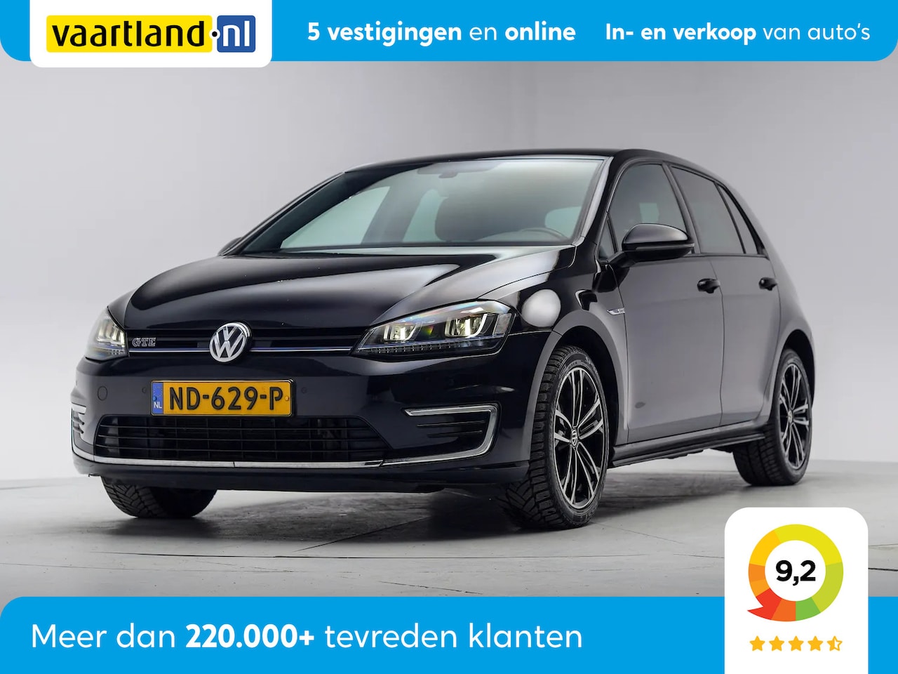 Volkswagen Golf - 1.4 TSI GTE [ Airco, Apple\Android carplay, Parkeersensoren achter / voor] - AutoWereld.nl