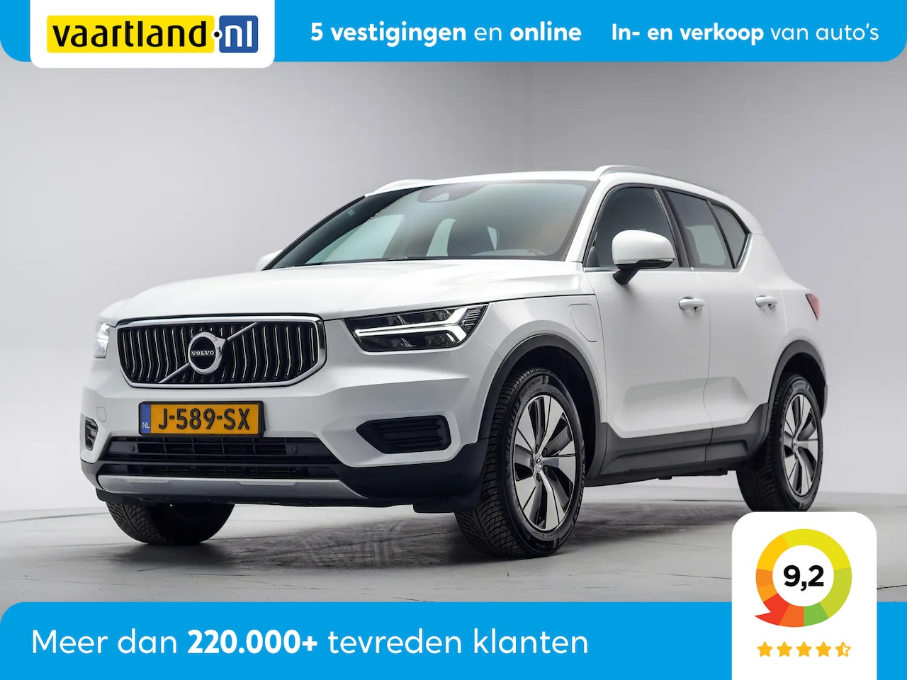 Volvo XC40 - T4 Recharge Inscription Expression [ LED Navi Apple/Android Clima ] - AutoWereld.nl