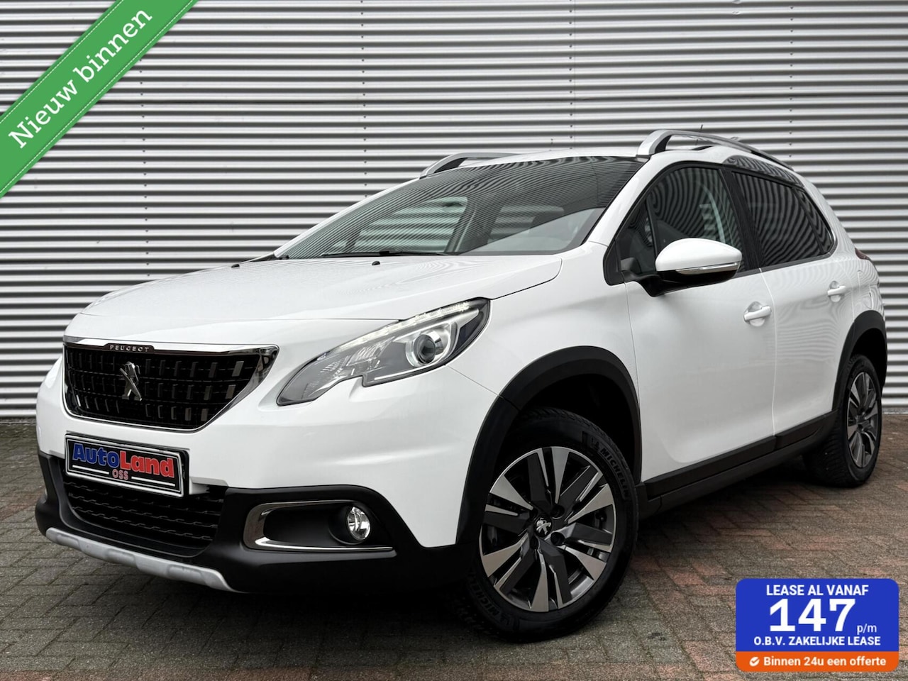 Peugeot 2008 - 1.2 Airco Cruise Carplay Led 130 PK Leer Pdc 18 Perfecte Staat Eerste Eigenaar 92752 KM Ge - AutoWereld.nl