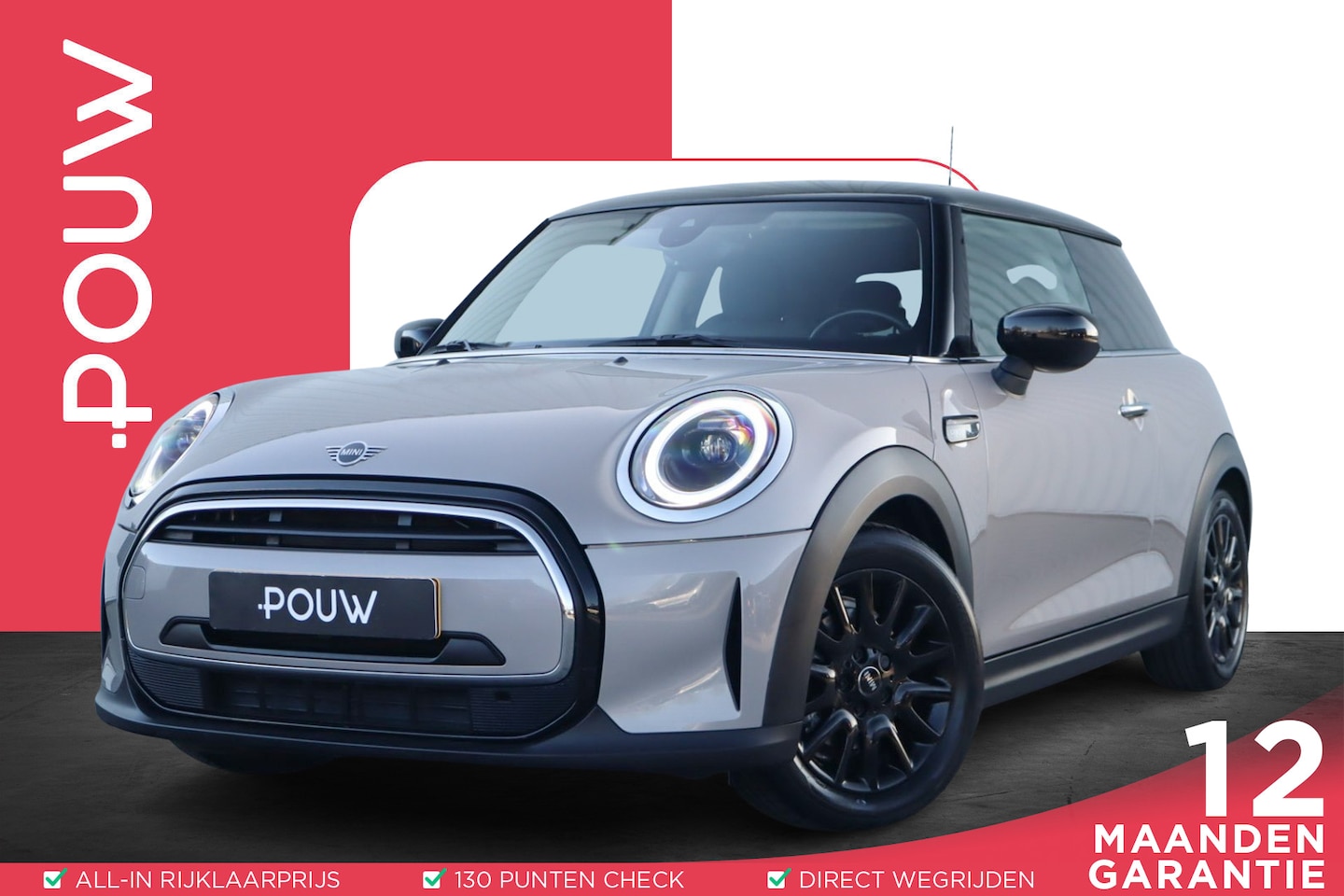 MINI Cooper - Mini 1.5 136pk AUT Camden Edition | Apple Carplay/Android Auto | Parkeersensor Achter - AutoWereld.nl