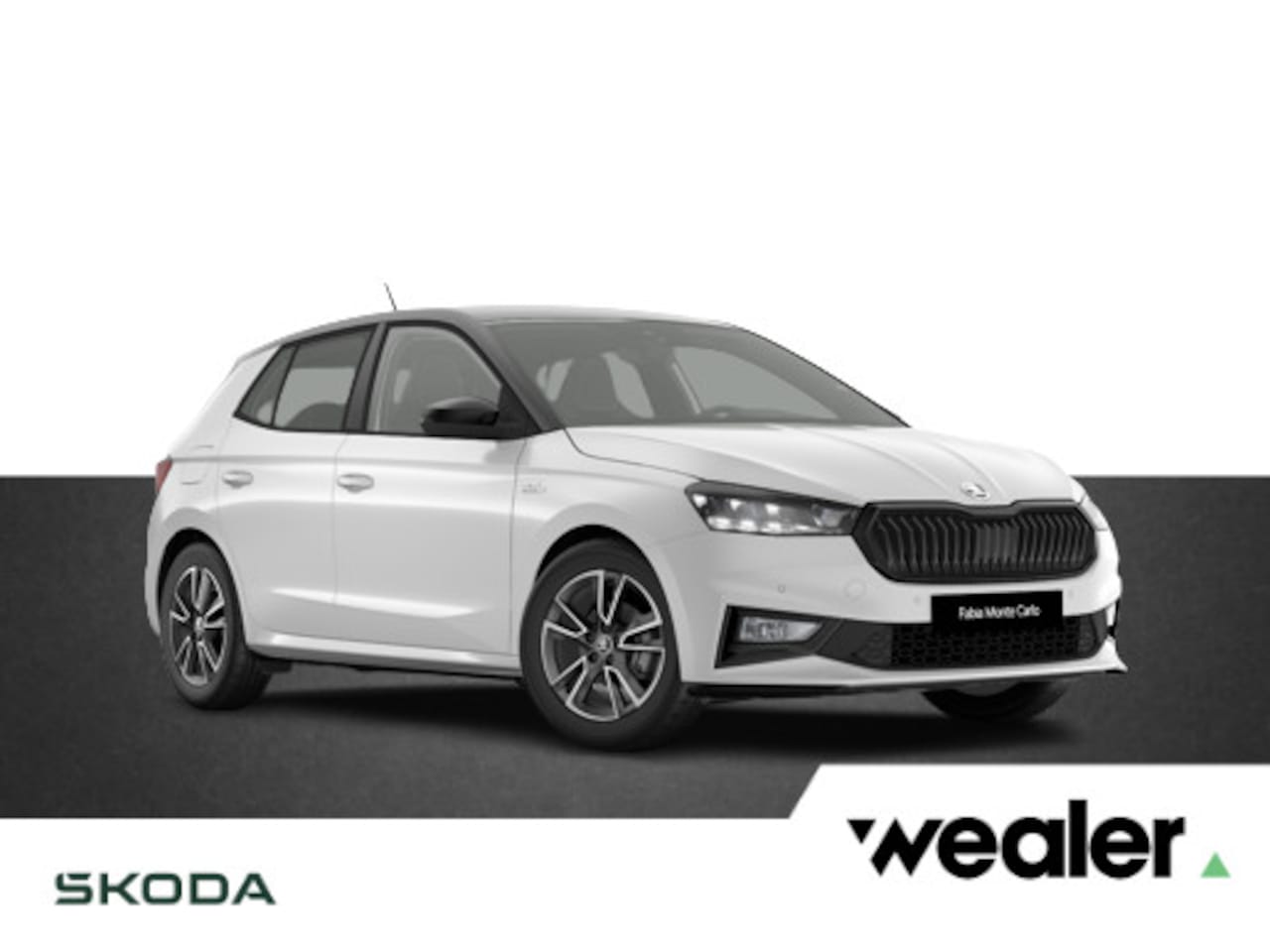 Skoda Fabia - Monte Carlo 1.0 TSI 95 PK | 17" Lichtmetalen velgen | Verwarmbare voorstoelen | Apple Carp - AutoWereld.nl