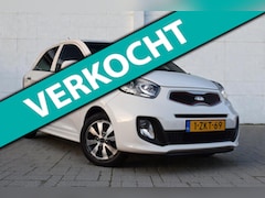 Kia Picanto - 1.0 CVVT X-treme, Airco, Lichtmetalen velgen, Lederen bekleding, Clima, Blue tooth