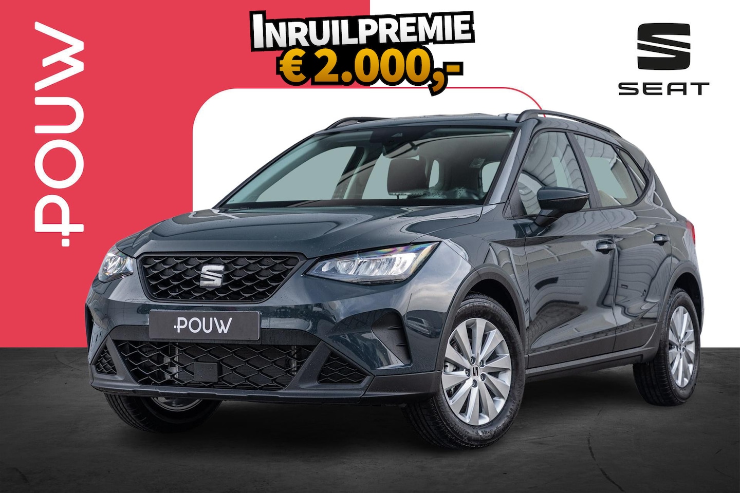 SEAT Arona - 1.0 EcoTSI 95pk Style | 16" Velgen - AutoWereld.nl