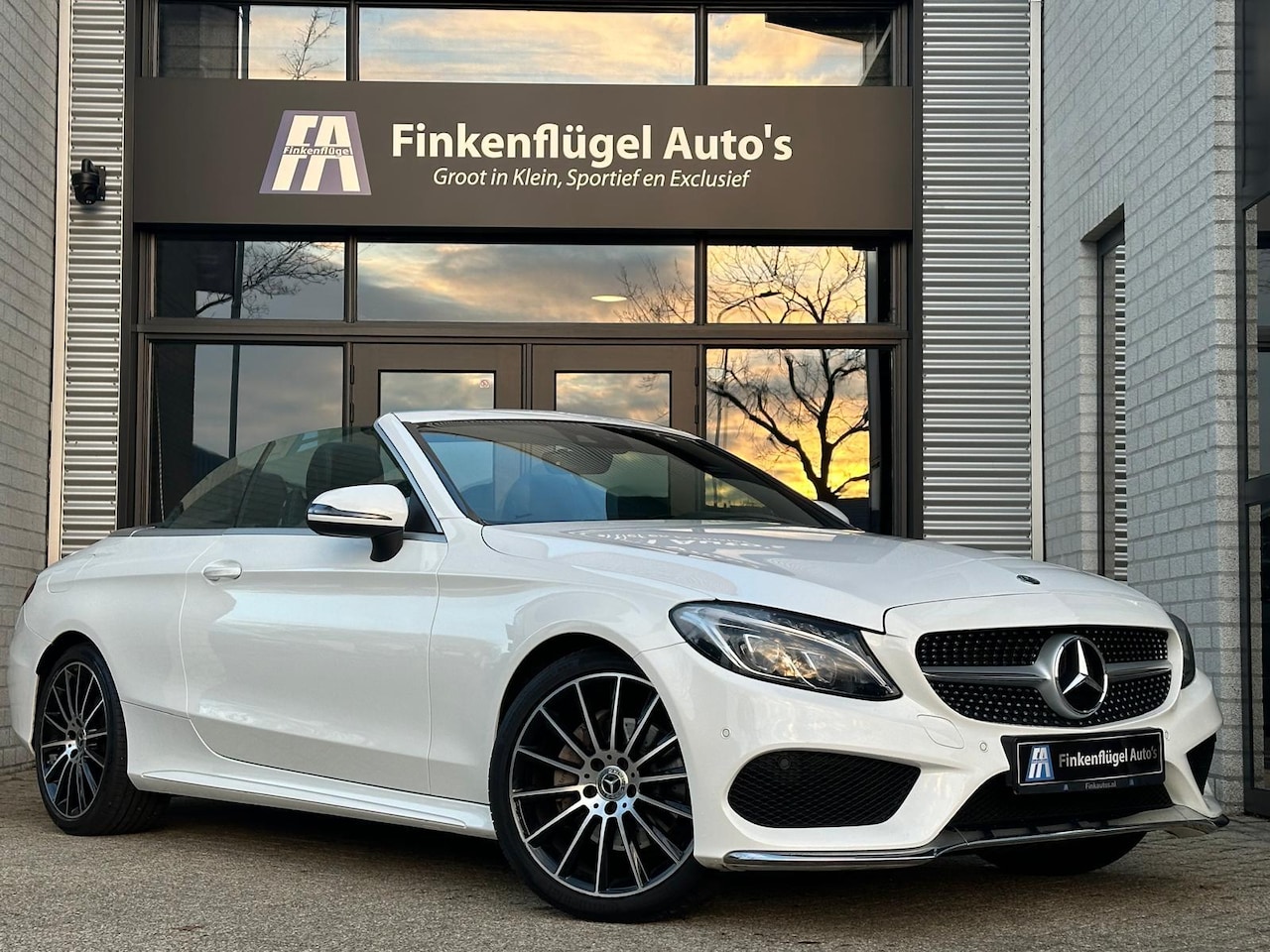 Mercedes-Benz C-klasse Cabrio - C200 AMG-line F1 |Led |H.Leder | - AutoWereld.nl