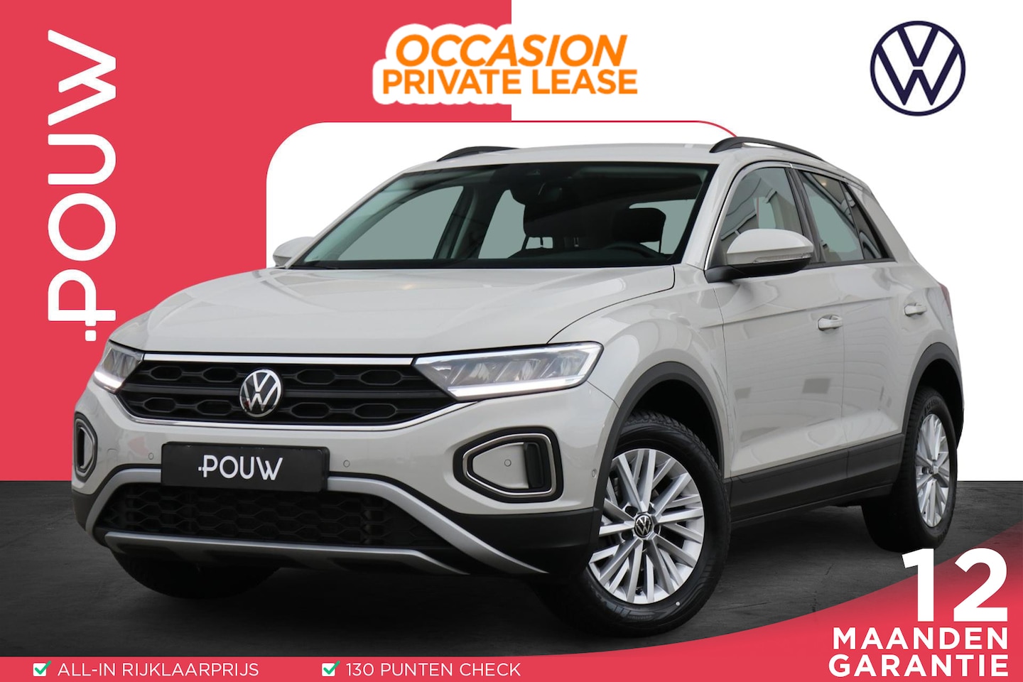 Volkswagen T-Roc - 1.5 TSI 150pk DSG Life | Trekhaak | Navigatie | App Connect | Stoelverwarming | Parkeersen - AutoWereld.nl