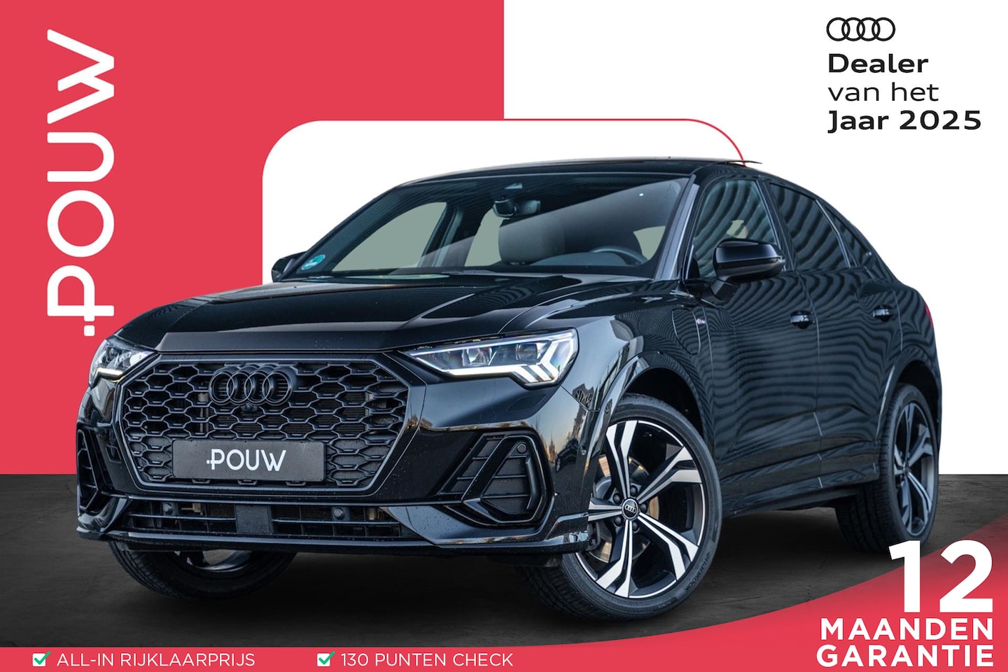 Audi Q3 Sportback - 45 TFSIe 245pk S Edition | Panoramadak | Sportstoelen | Dodehoek Sensor | Apple Carplay & - AutoWereld.nl