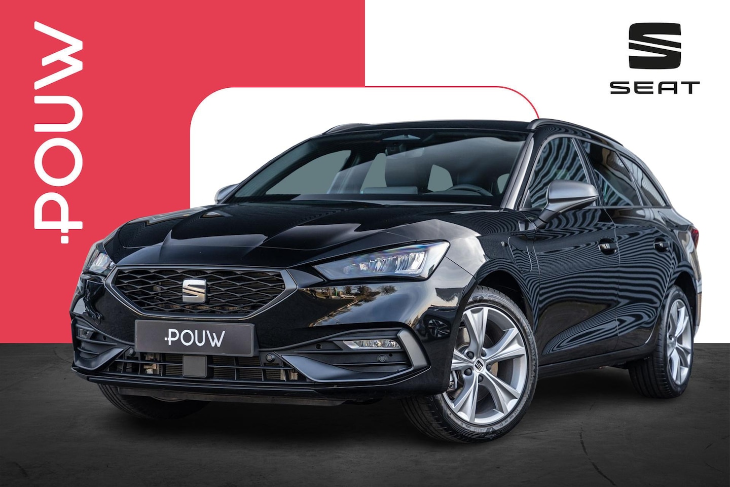 SEAT Leon Sportstourer - 1.5 TSI 204pk e-Hybrid FR Business | Technology Pack | Elektrische Achterklep - AutoWereld.nl