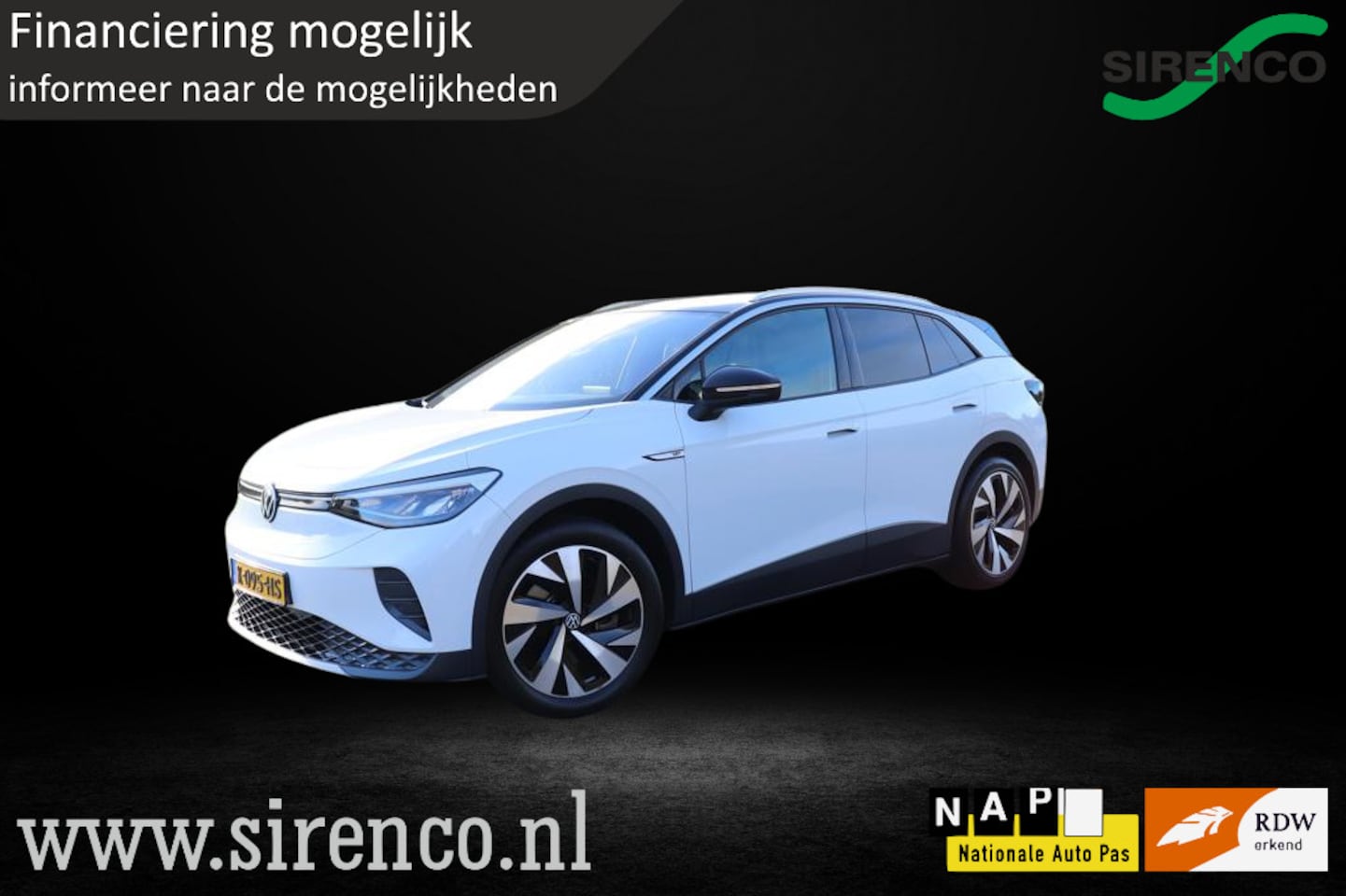 Volkswagen ID.4 - First 77 kWh deels leder trekhaak adaptive cruise met lane asist carplay en android auto s - AutoWereld.nl