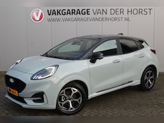Ford Puma - 1.0-125pk EcoBoost Mild-Hybrid ST-Line. Mooie luxe hoogzitter Slechts 9.900km Autm. airco,
