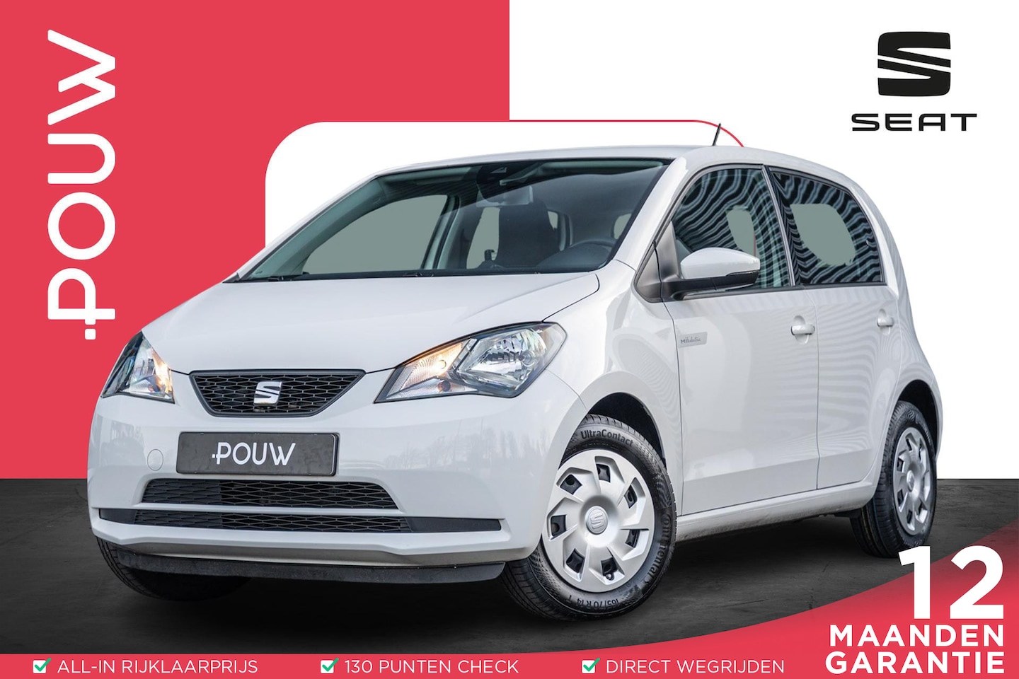 SEAT Mii Electric - 83pk | SoH 94% | RIJKLAAR | Airco Automatische | DAB | Bluetooth - AutoWereld.nl