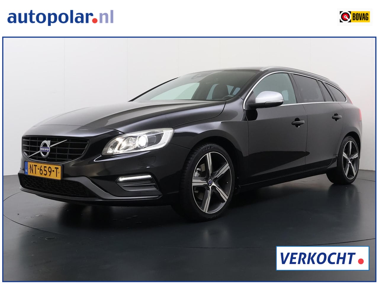 Volvo V60 - 2.0 T3 R-Design Trekhaak/Navi/Xenon etc. - AutoWereld.nl