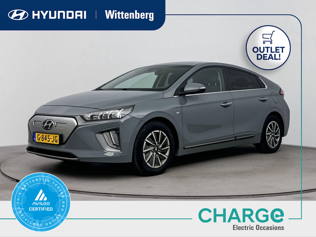 Hyundai IONIQ - COMFORT EV 38 kWh | OUTLETDEAL!!! | NAVI | CAMERA | CLIMA | CRUISE | STOELVERWARMING | PRI - AutoWereld.nl