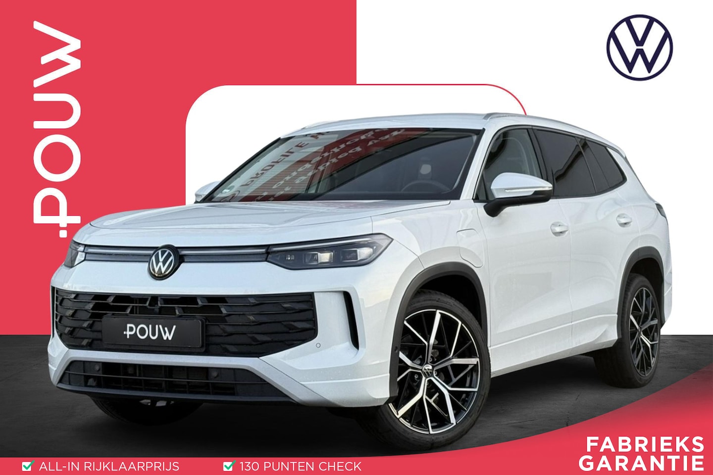 Volkswagen Tayron - 1.5 204pk DSG eHybrid Life Edition | SoH 100% | Trekhaak | App Connect - AutoWereld.nl