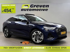 Audi e-tron Sportback - 50 Quattro S-Line 71 kWh | SOH 92% | Snelladen | Pano | Memory | Virtual | Camera | Adap.