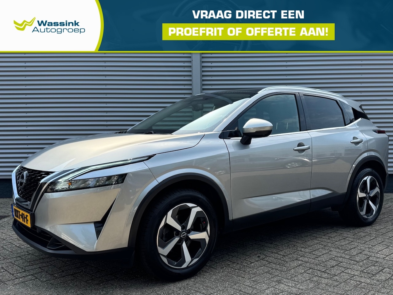 Nissan Qashqai - 1.3 Mild-Hybrid 140pk Acenta | Panoramadak | 360 Camera | Dodehoekdetectie | - AutoWereld.nl