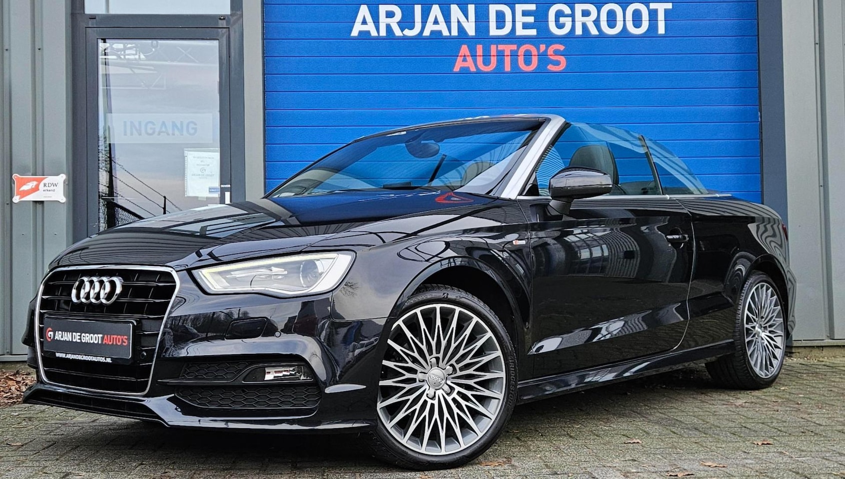 Audi A3 Cabriolet - 1.4 TFSI 140PK S-Line Navi Xenon Cruise 18" Alcantara - AutoWereld.nl