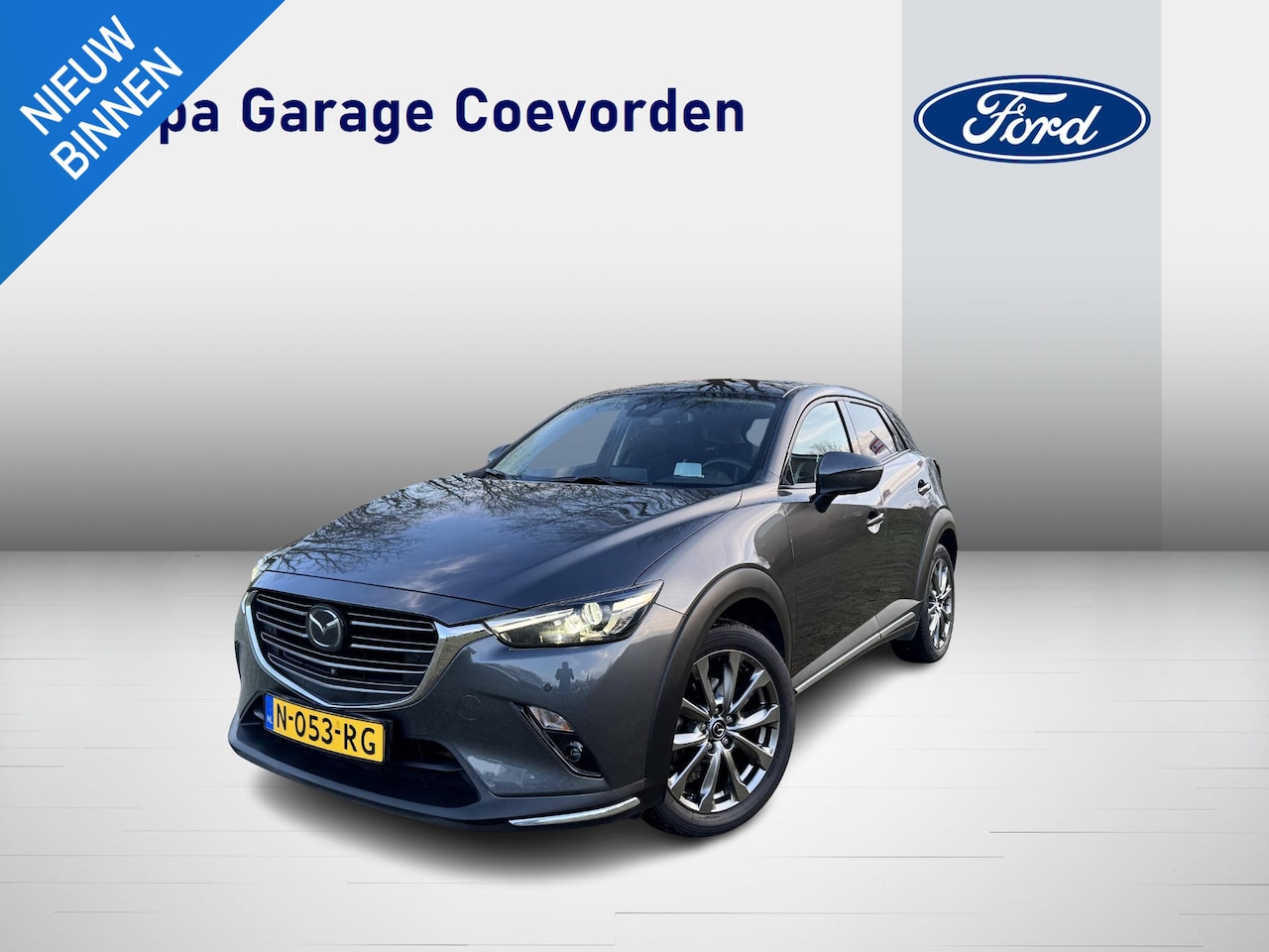 Mazda CX-3 - 2.0 SkyActiv-G 121 Signature Automaat | BOSE | LEDER | 360 CAMERA | BLINDSPOT | - AutoWereld.nl
