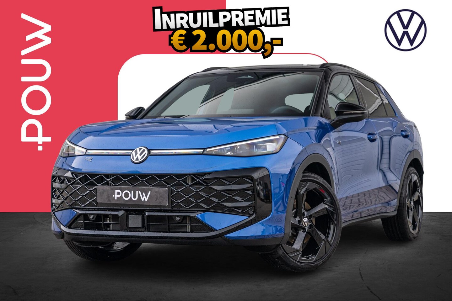 Volkswagen T-Roc - 1.5 eTsi 150pk R-Line First Edition | Black Style Pakket | Panoramadak - AutoWereld.nl