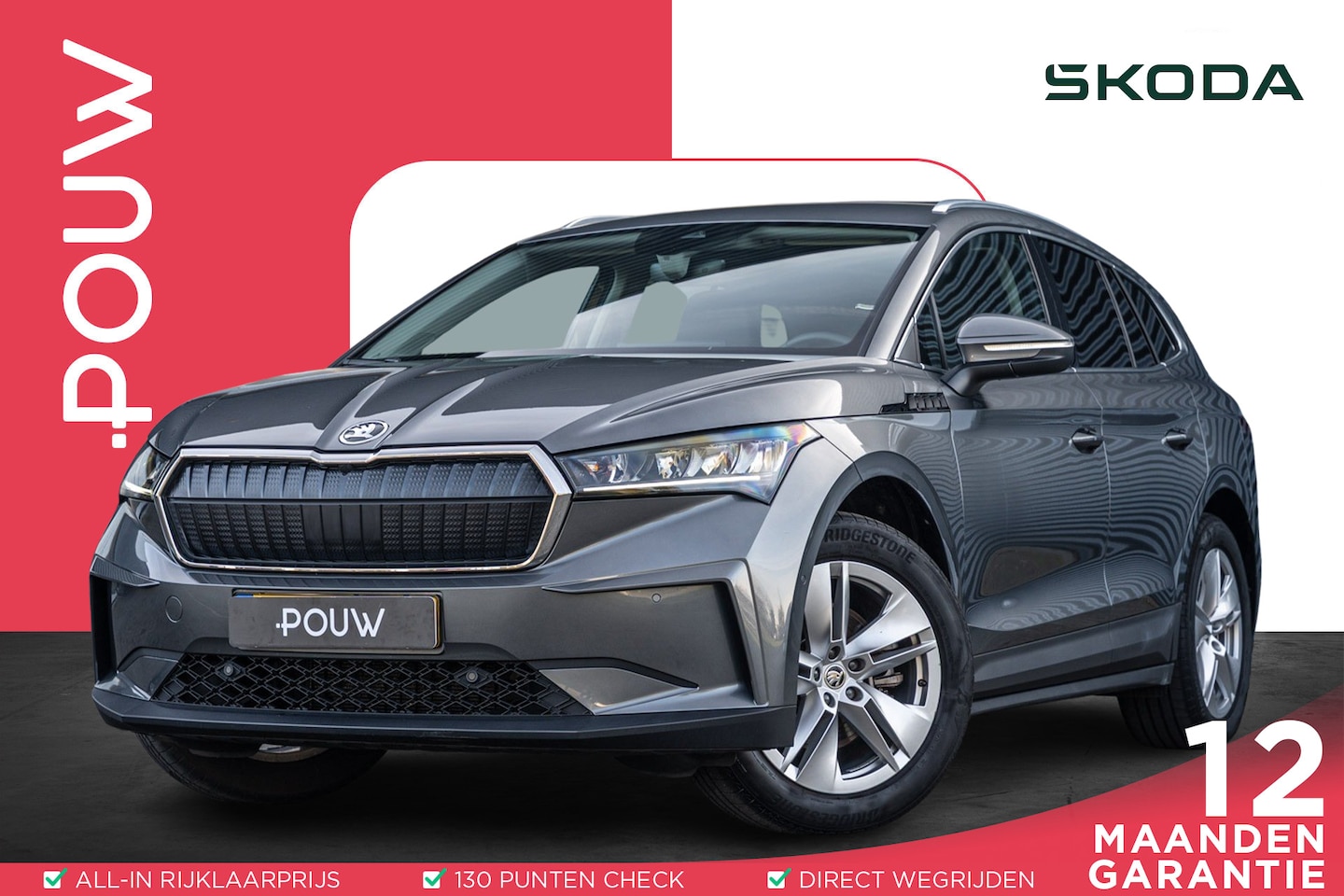 Skoda Enyaq iV - 80 204pk | SoH 97% | RIJKLAAR | Navigatie | Apple CarPlay/ Android auto | Camera Achter | - AutoWereld.nl