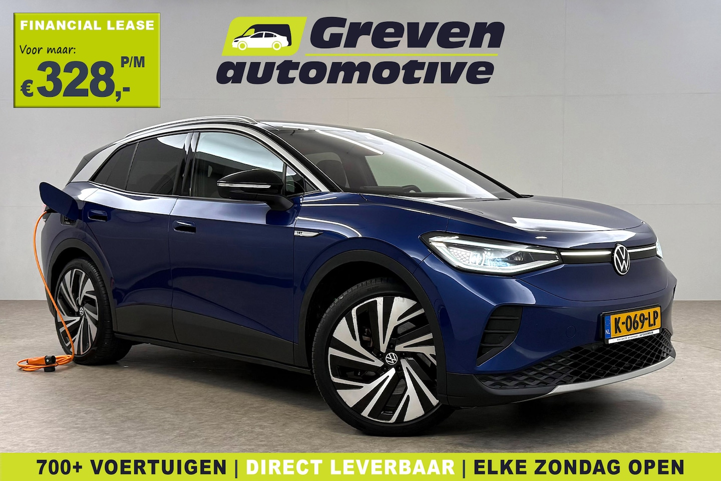 Volkswagen ID.4 - First Max 77 kWh | SOH 88% | Snelladen | Pano | HuD | Virtual | IQ Lights | 360° | Memory - AutoWereld.nl