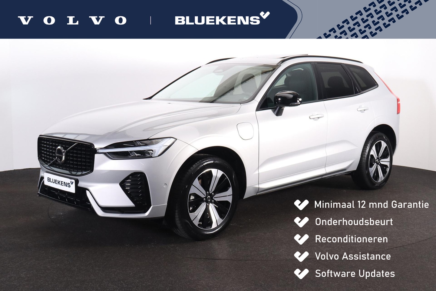Volvo XC60 - T6 Recharge AWD Plus Dark - Panorama/schuifdak - IntelliSafe Assist & Surround - 360º Came - AutoWereld.nl