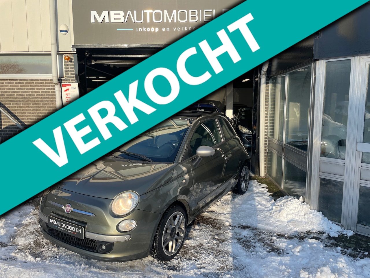 Fiat 500 - 1.2 Naked/1 Jaar APK/Sport Pakket/ Panoramadak/Airco/Leder!! - AutoWereld.nl