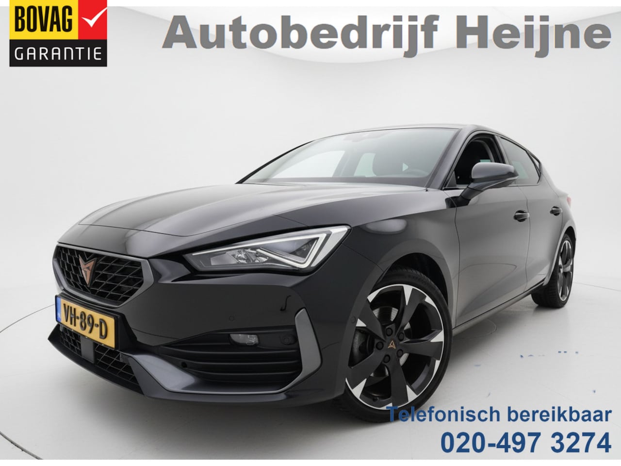 CUPRA Leon - eTSI 150PK BUSINESS EDITION CAMERA/LEDER/TRAVEL-ASSIST FABRIEKS GARANTIE - AutoWereld.nl