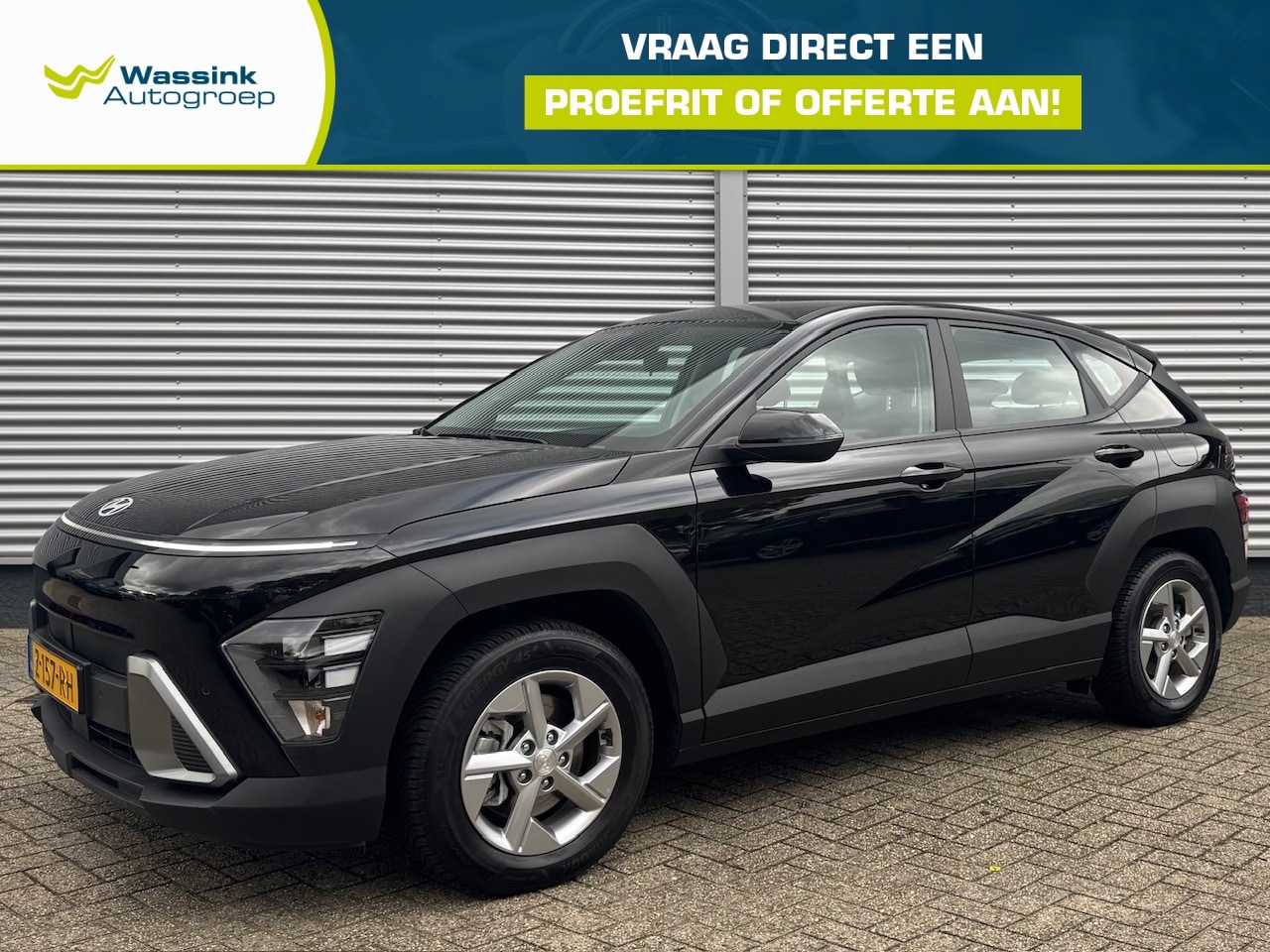Hyundai Kona - 1.6 GDI HEV 141pk DCT Comfort | Navigatie | Climate Control | Adaptive Cruise Control | - AutoWereld.nl