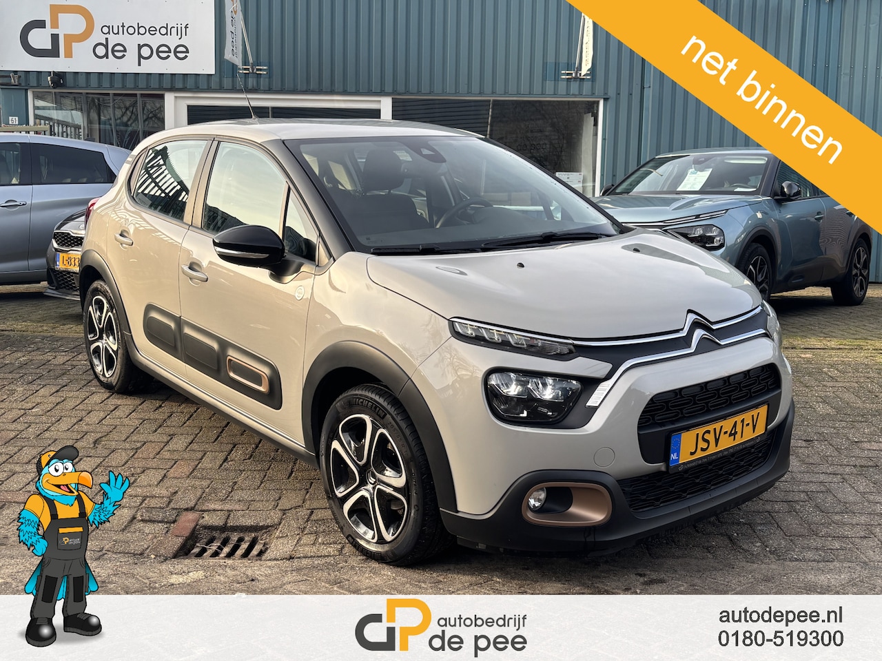Citroën C3 - 1.2 PureTech C-Series GARANTIE/CARPLAY/CLIMA/CRUISE/LICHTMETAAL/PDC rijklaarprijs! - AutoWereld.nl