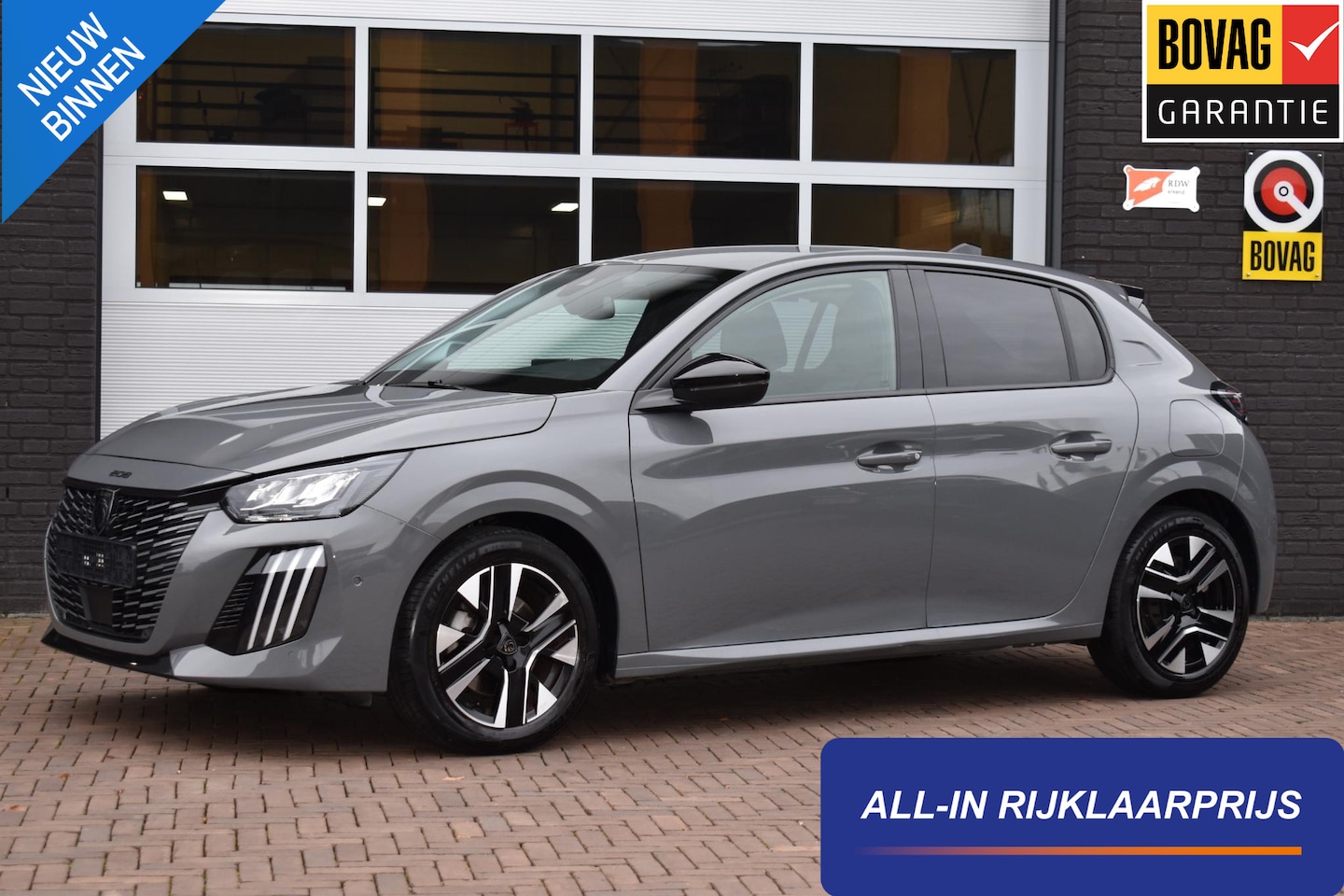 Peugeot 208 - 1.2 PureTech 100PK Allure Pack | 360 Camera | Carplay | Adapt. Cruise |  Incl. garantie - AutoWereld.nl