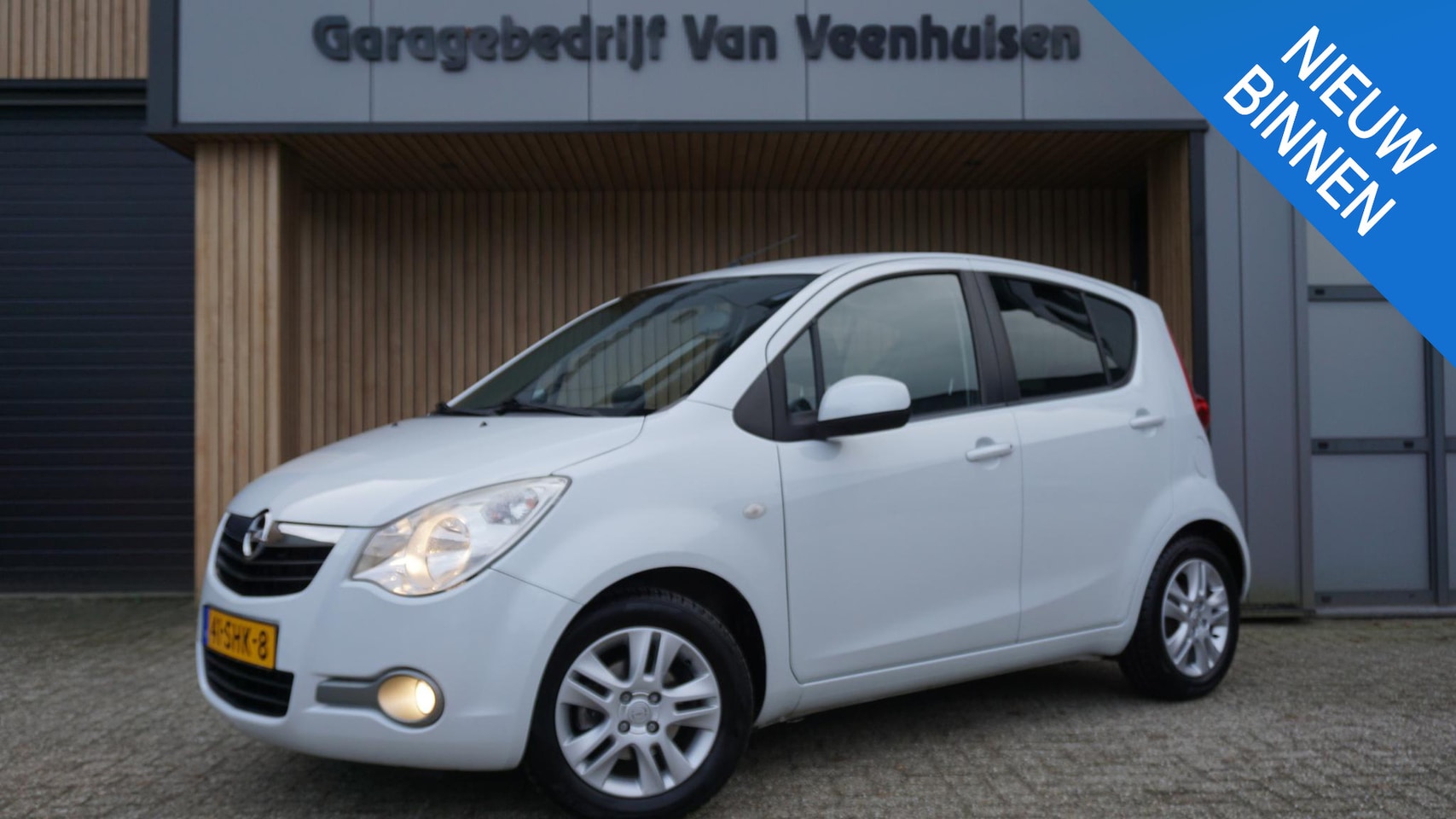 Opel Agila - 1.0 68pk Edition Airco Elek ramen *31127km* 2de eigen 15 inch LM Toerenteller *NL auto* - AutoWereld.nl