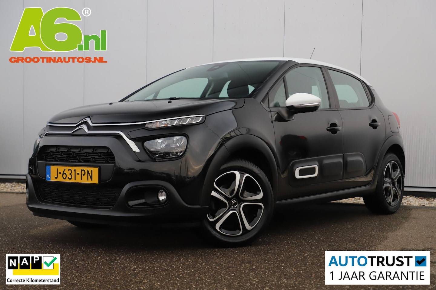 Citroën C3 - 1.2 PureTech Feel Navigatie Carplay Android Climate Cruise Control Rijstrooksensor Parkeer - AutoWereld.nl