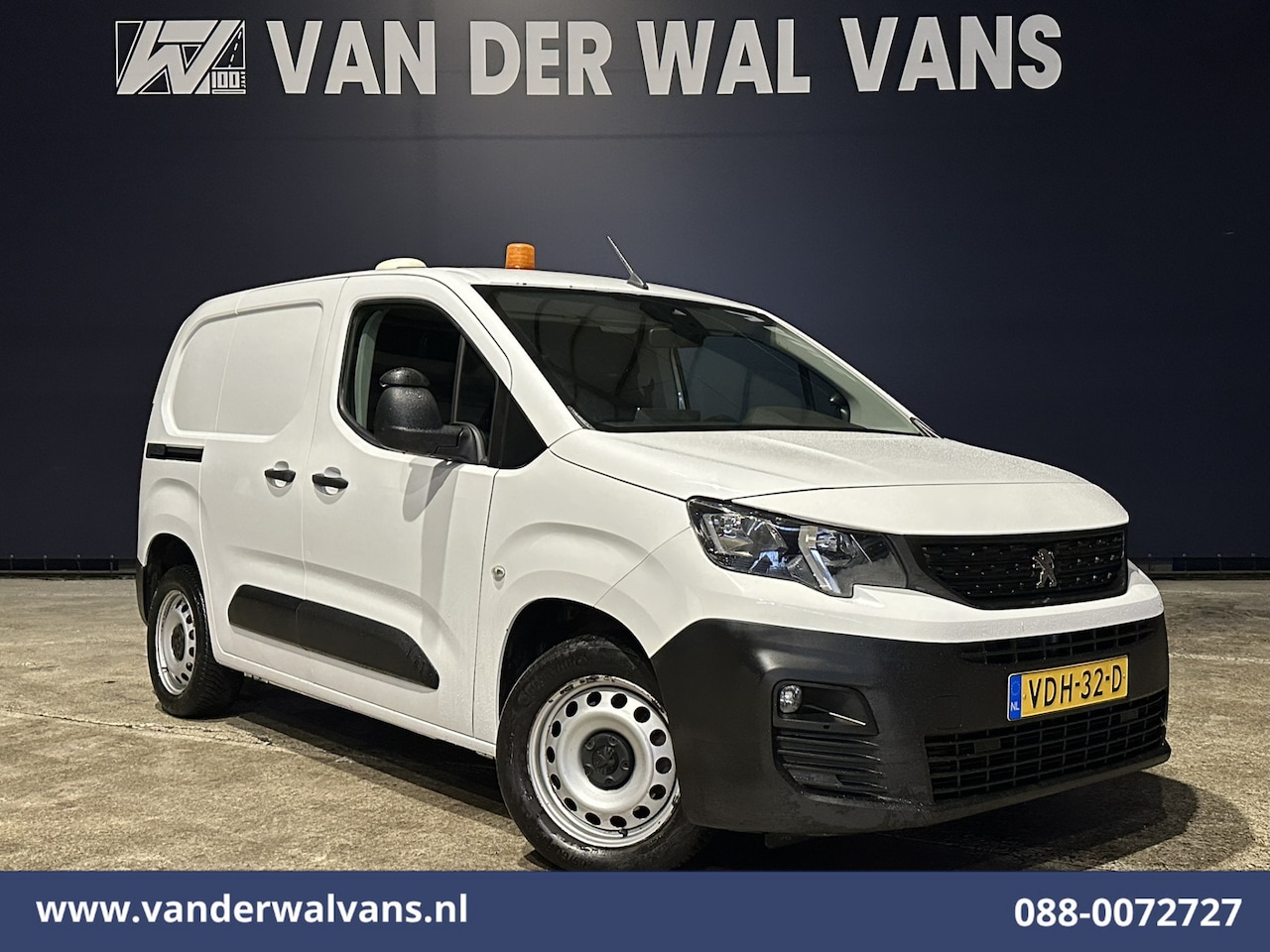 Peugeot Partner - 1.5 BlueHDI Premium 131pk Automaat L1H1 Euro6 Airco | Apple Carplay | Cruisecontrol Androi - AutoWereld.nl